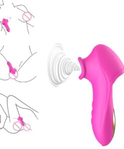 Vibrador de clitóris com pulsação 10 intensidades (1059)
