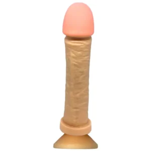 CARLÃO - PÊNIS REALÍSTICO COM VENTOSA EM CYBERSKIN 23 x 4,8 cm
