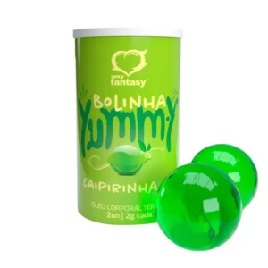 Yummy Bolinha Beijável Térmica (caipirinha ice) com 2 Unidades de 2g Sexy Fantasy