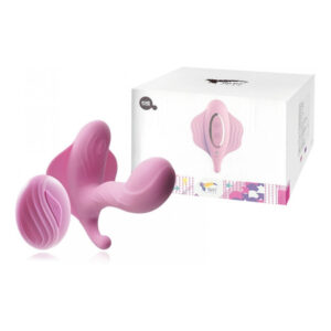 Vibrador calcinha com estimulo triplo - 7 intensidades (1021)