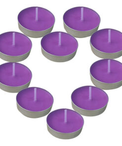 Kit com 8 unidades de Velas Aromáticas (lavanda)