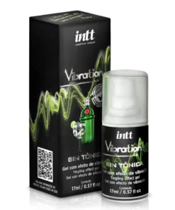 Vibration Gel Excitante que Vibra Sabor Gin Tônica 17ml Intt