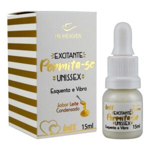 PERMITA-SE GEL EXCITANTE UNISSEX ESQUENTA E VIBRA 15ML INTT