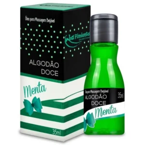GEL COMESTÍVEL ALGODÃO DOCE MENTA HOT 35 ML – LA PIMIENTA (c6)