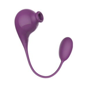 Henry -Vibrador com cápsula vibratória +pulsação no clitóris- 7 intensidades (1323) roxo