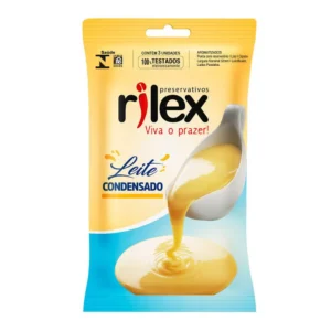 Preservativo Aromático Leite Condensado - Rilex