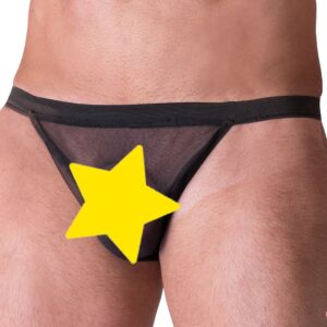 Cueca Sensual em Tule Preto Sexy Fantasy (1300)