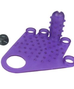 LUVA PARA MASSAGEM COM DEDEIRA E DADO - DIVERSÃO AO CUBO
