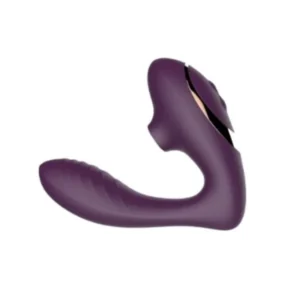 Pitter -Vibrador estimulo no ponto G e clitóros com Pulsação e vibração- 10 intensidade (4412) roxo