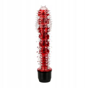 Fernando -vibrador Personal com Capa Texturizada- multivelocidade (5086) vermelho