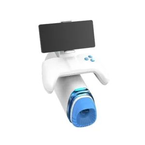 MASTURBADOR LANTERNA INTERATIVA COM SUPORTE PARA CELULAR 10 intensidades (8320)