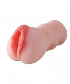 MASTURBADOR MASCULINIO EM FORMATO DE VAGINA 13,5X7CM  (6886) bege
