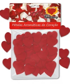 Pétalas Perfumadas 60 Unidades Coração Sexy Fantasy