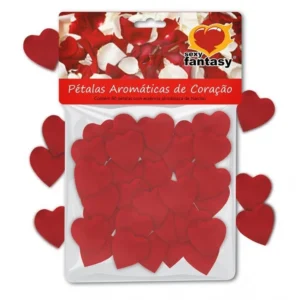 Pétalas Perfumadas 60 Unidades Coração Sexy Fantasy