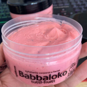 Esfoliante Corporal e Facial aroma de babbaloko tutti-fruitt 180g - Apinil