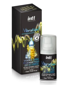 Vibration Gel Excitante que Vibra Sabor VODKA COM ENERGÉTICO 17ml Intt