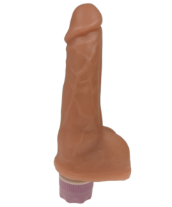 Protese Realistica 16x4cm - Vibro Interno a Pilha com Regulador