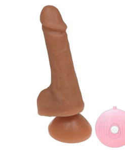 Protese Realistica 16x4cm - Ventosa com Bullet 7 Vibrações
