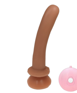 Protese Realistica 17x3,5cm - Ventosa com Bullet 7 Vibrações