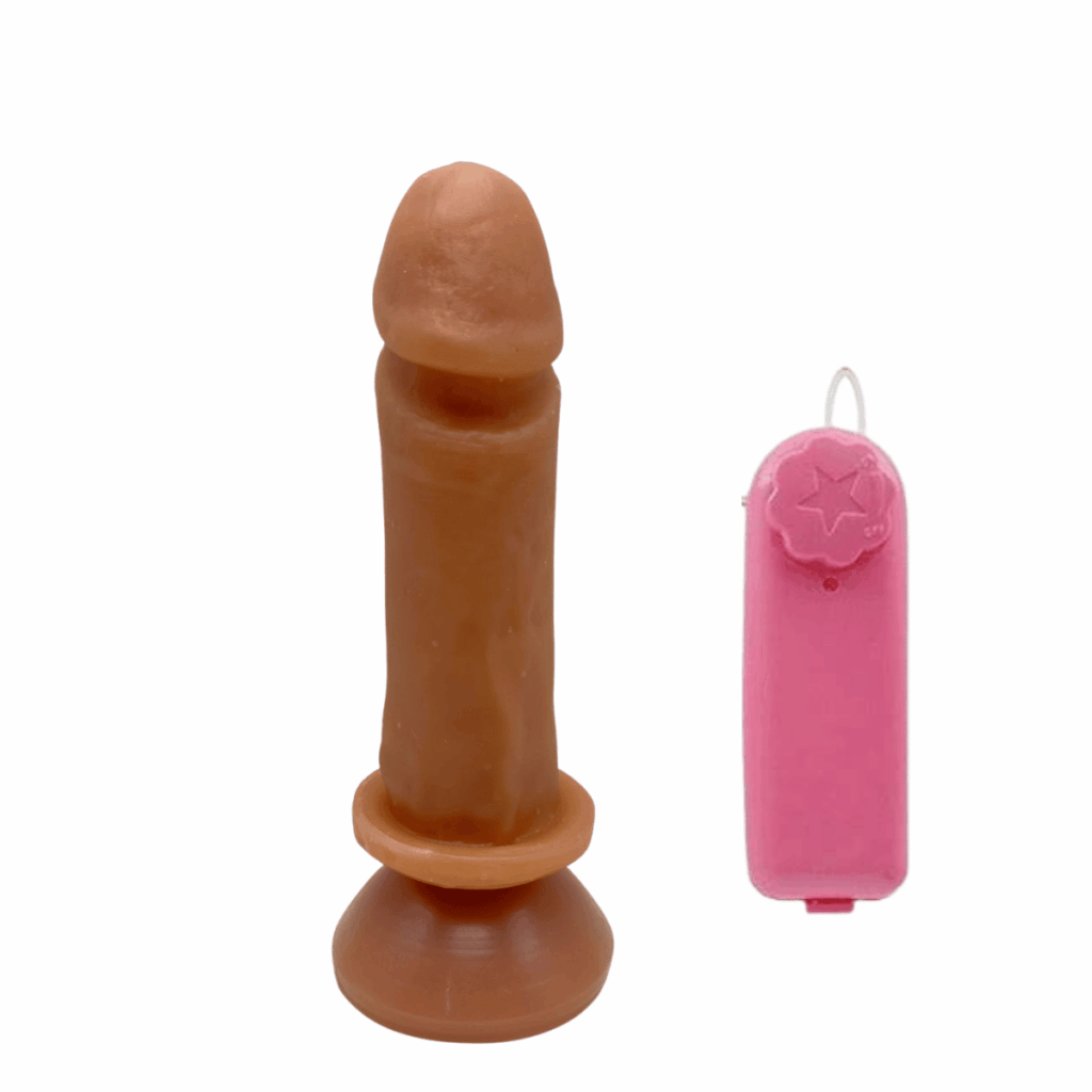 Protese Realistica 14x4,0cm com Ventosa e Vibro