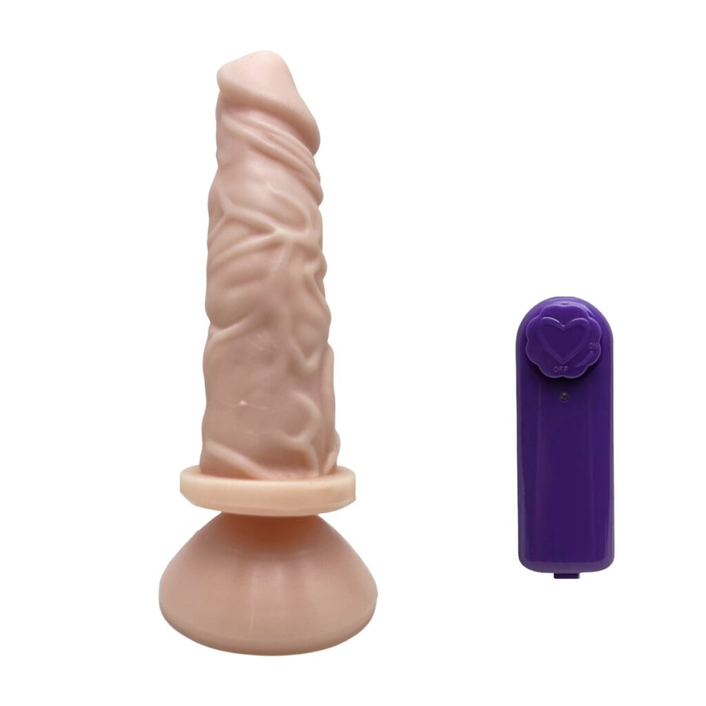 Protese Realistica 16x4cm com Ventosa e Vibro