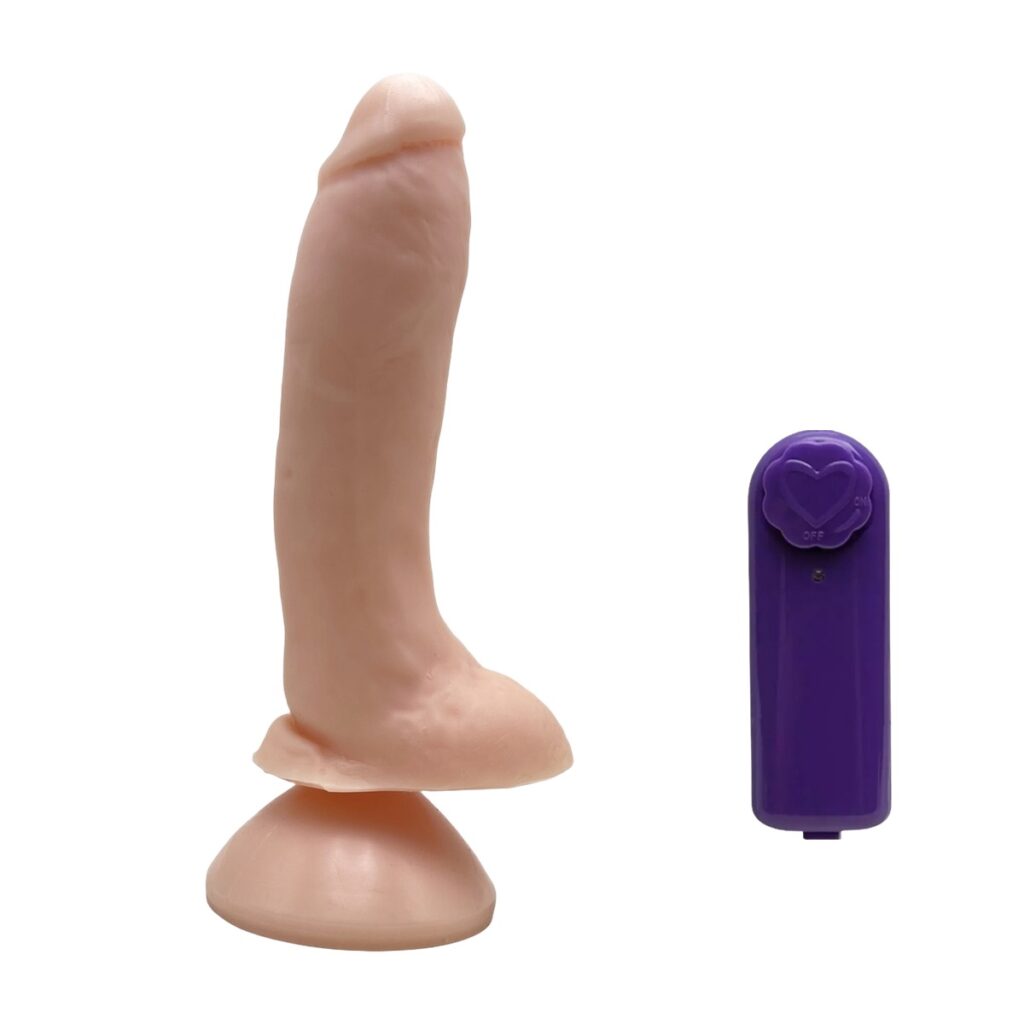 Protese Realistica 17x4cm com Ventosa e Vibro