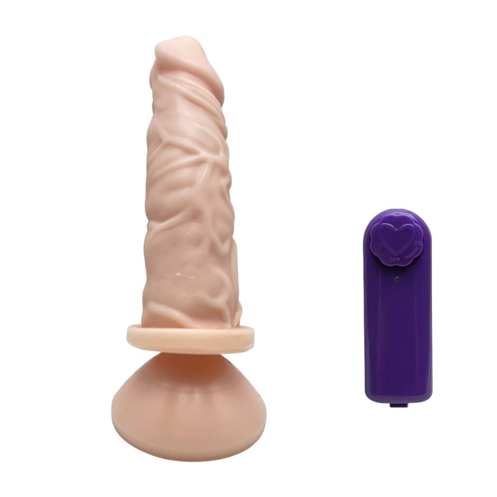 Protese Realistica 16x4cm com Ventosa e Vibro