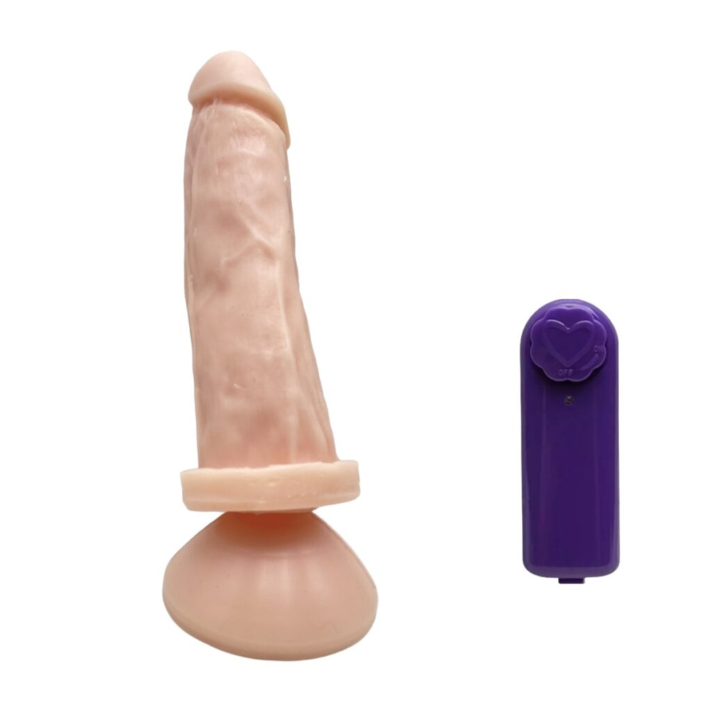 Protese Realistica 17x4,5cm com Ventosa e Vibro