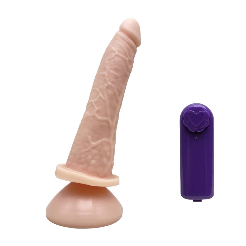 Protese Realistica 17x3,5cm com Ventosa e Vibro