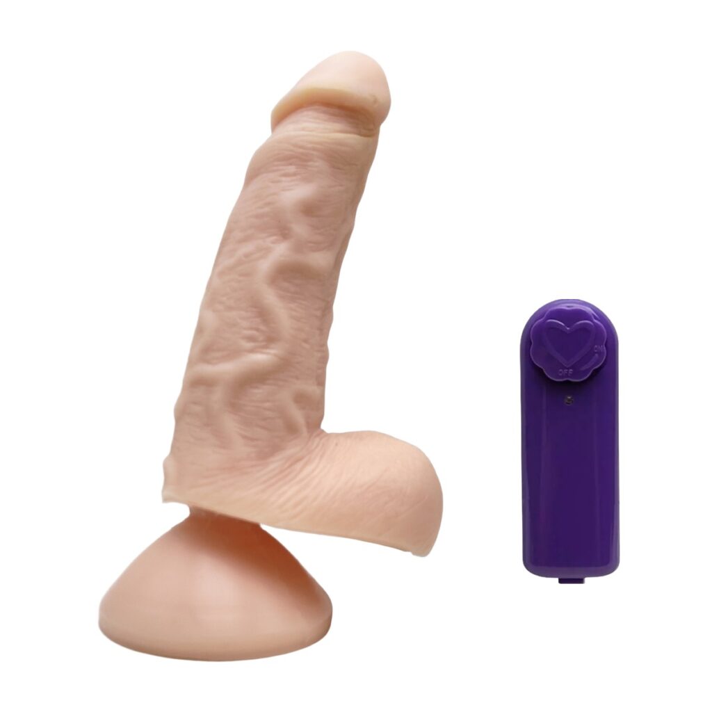 Protese Realistica 18x4,5cm com Ventosa e Vibro