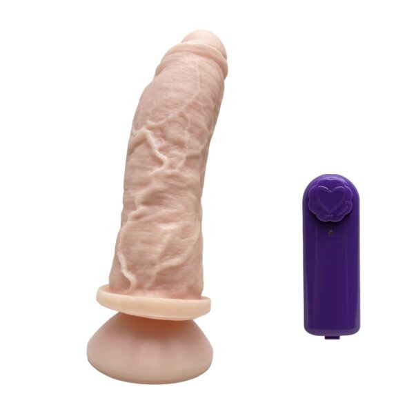 Protese Realistica 19x5cm com Ventosa e Vibro
