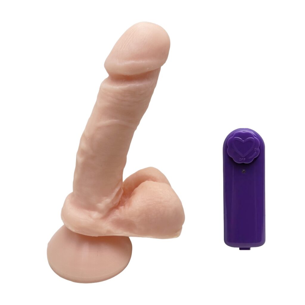 Protese Realistica 15,5x3,5cm com Ventosa e Vibro