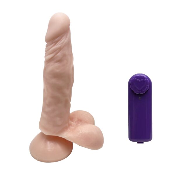 Protese Realistica 17x4,5cm com Ventosa e Vibro