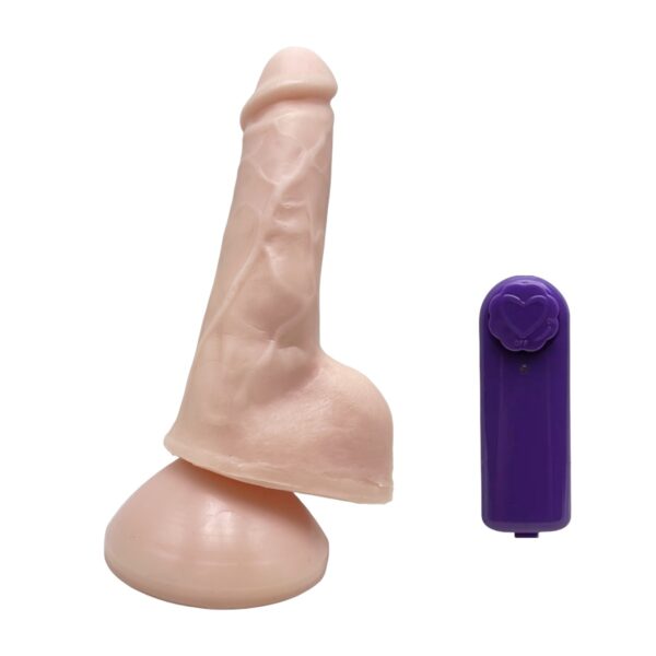 Protese Realistica 16x4cm com Ventosa e Vibro